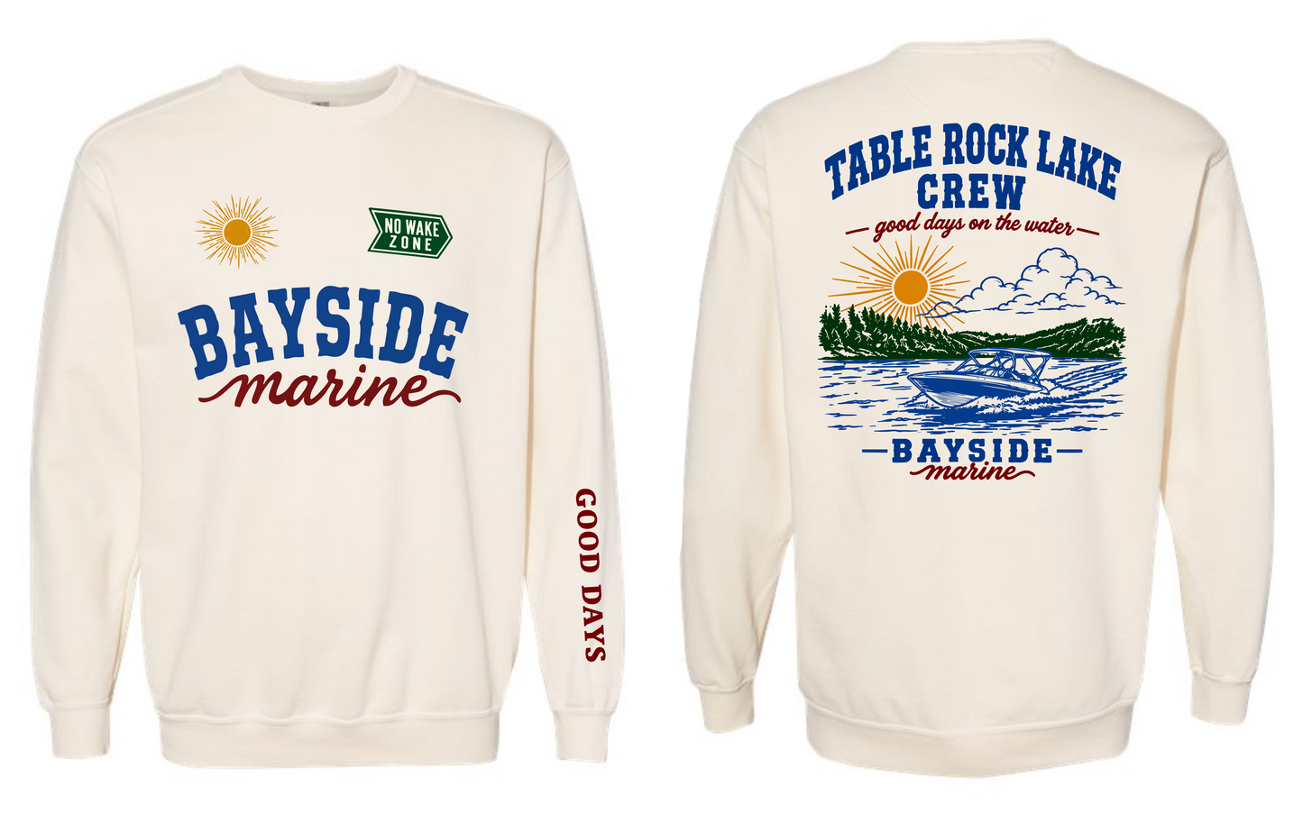 Patch Crewneck Fleece