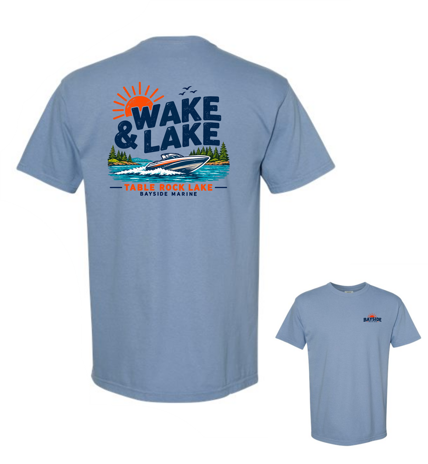 Wake & Lake Tee