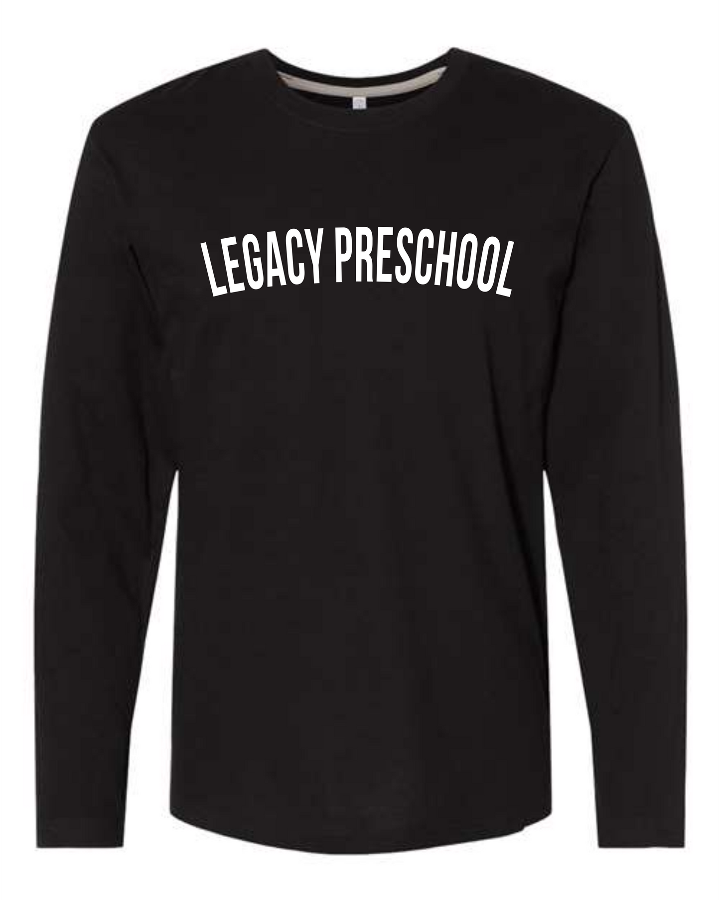 Adult Long Sleeve Preschool Tee
