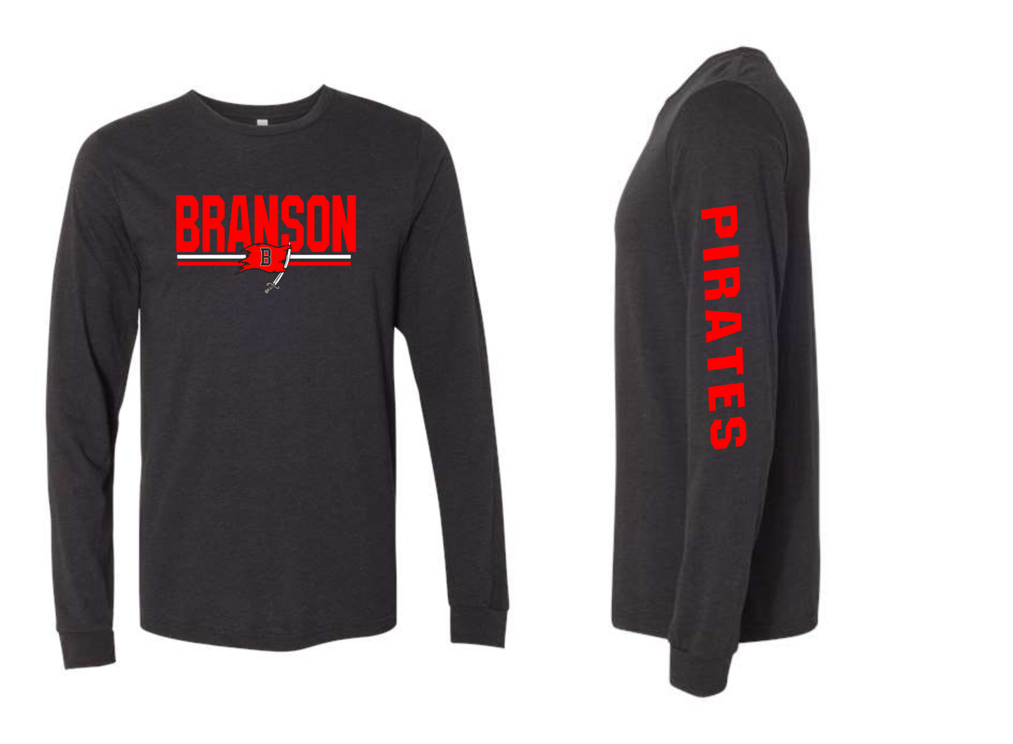 Youth Long Sleeve Branson Pirates