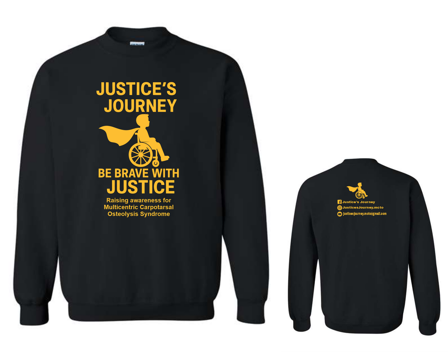 Adult and Youth Black Sweatshirt