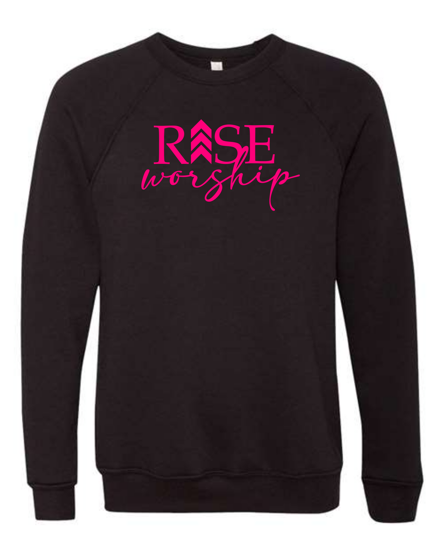 Black Sponge Fleece Sweatshirt- Toddler, Youth and Adult