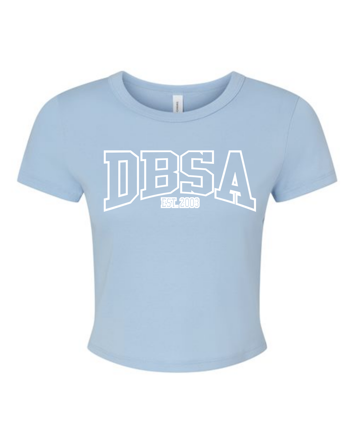 DBSA Outline Rib Baby Tee