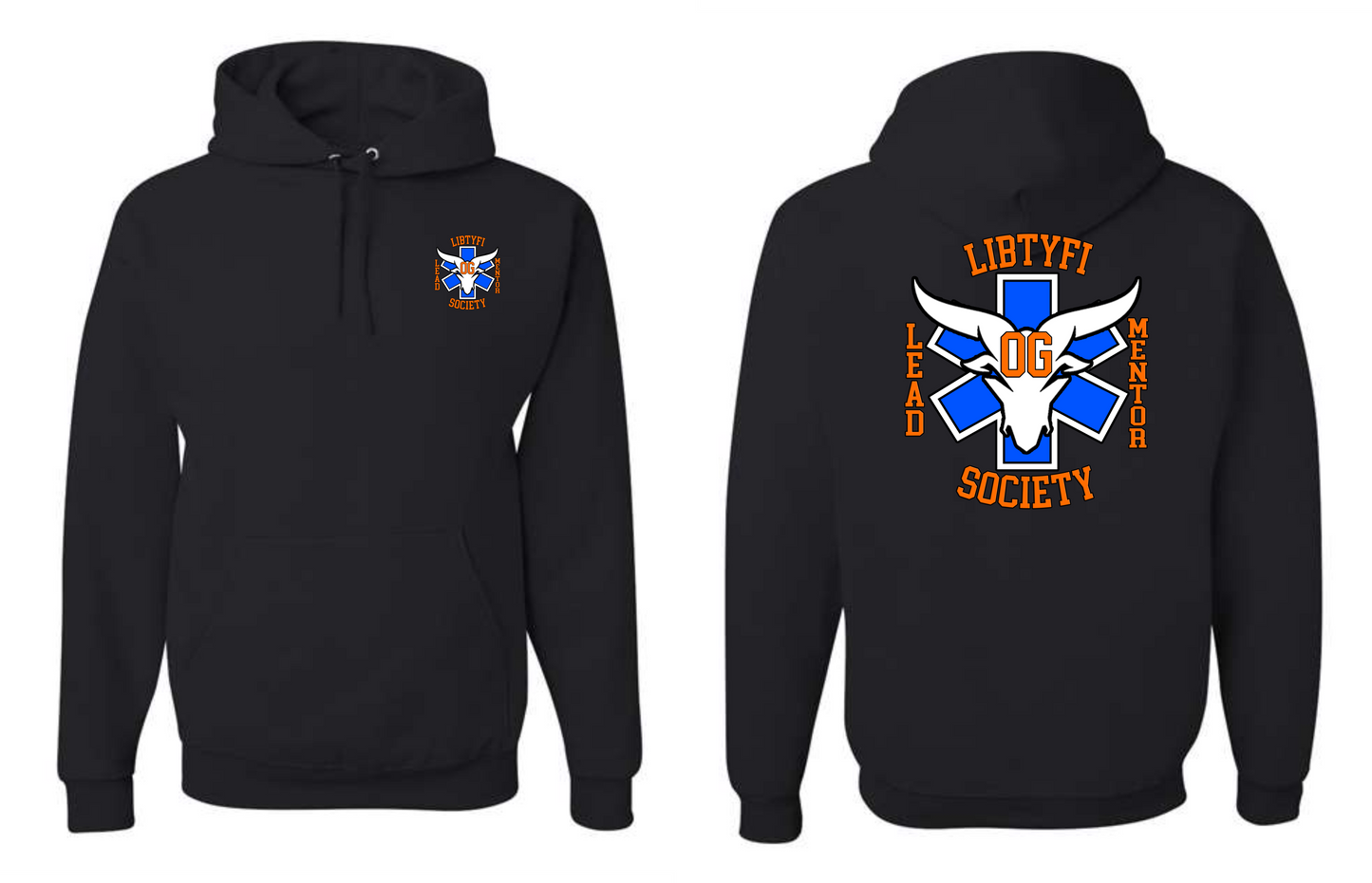 Hooded Sweatshirt- EMS (Multiple Colors)