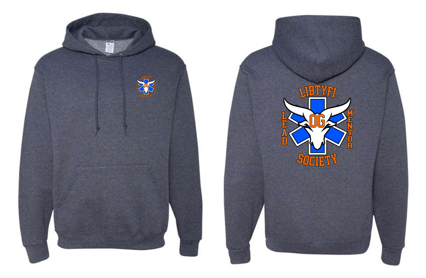Hooded Sweatshirt- EMS (Multiple Colors)