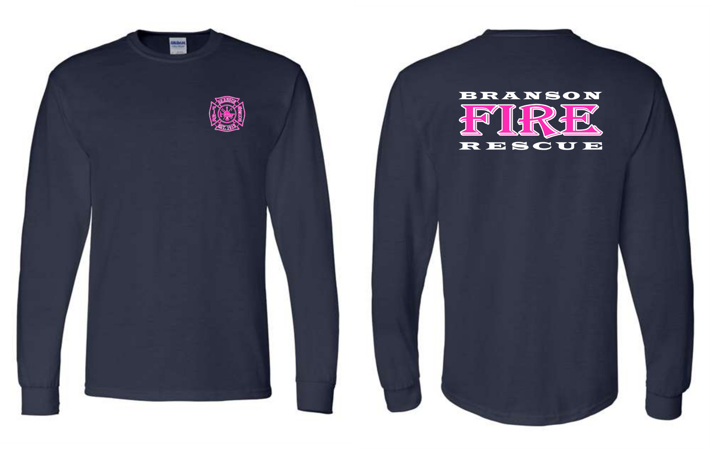 Breast Cancer Awareness-Gildan Long Sleeve T-Shirt