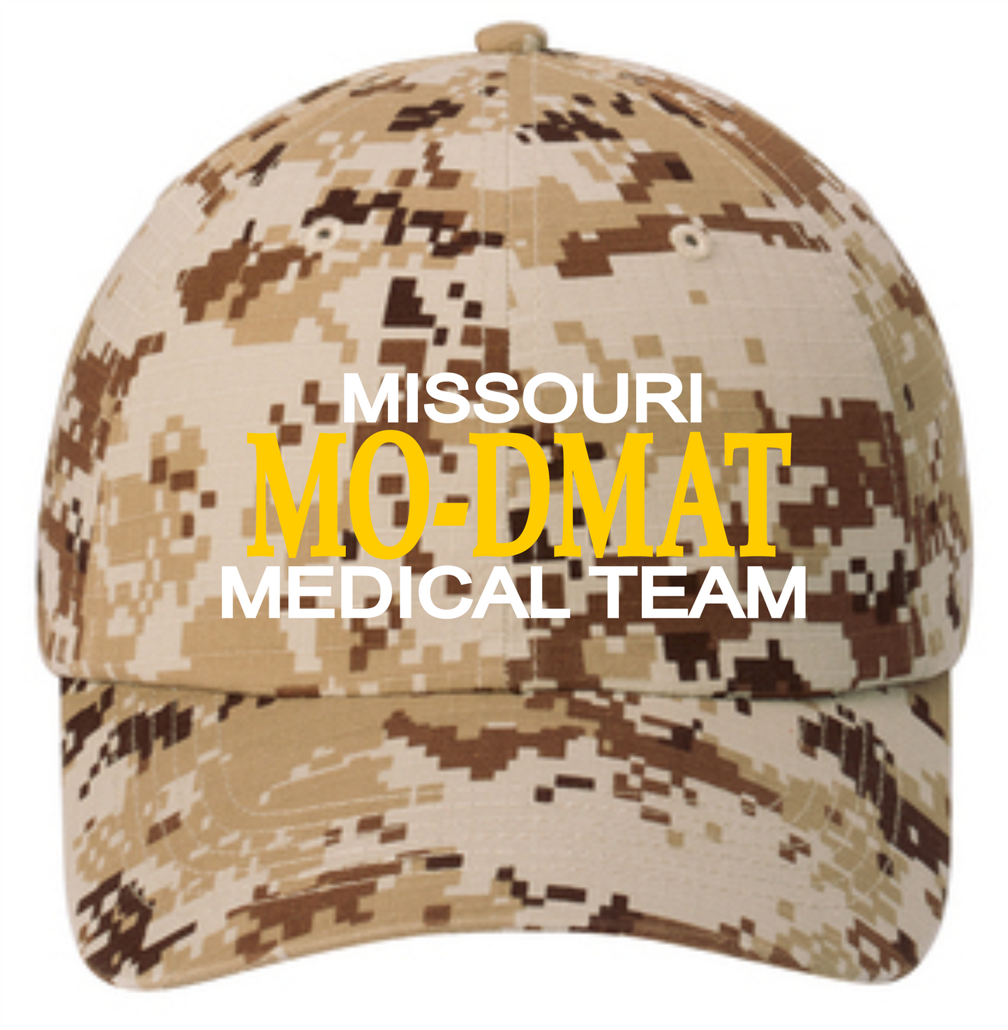 Digital Camo Ripstop Unstructured Cap