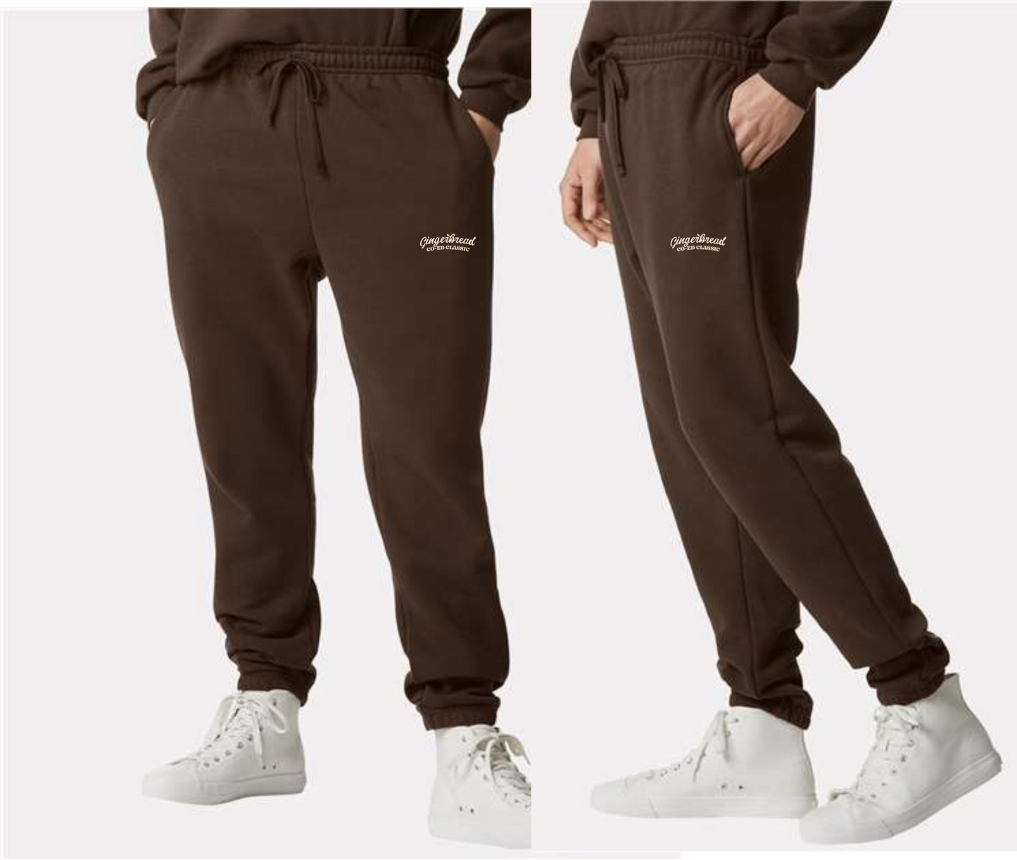 Unisex Screen Printed Lounge Joggers