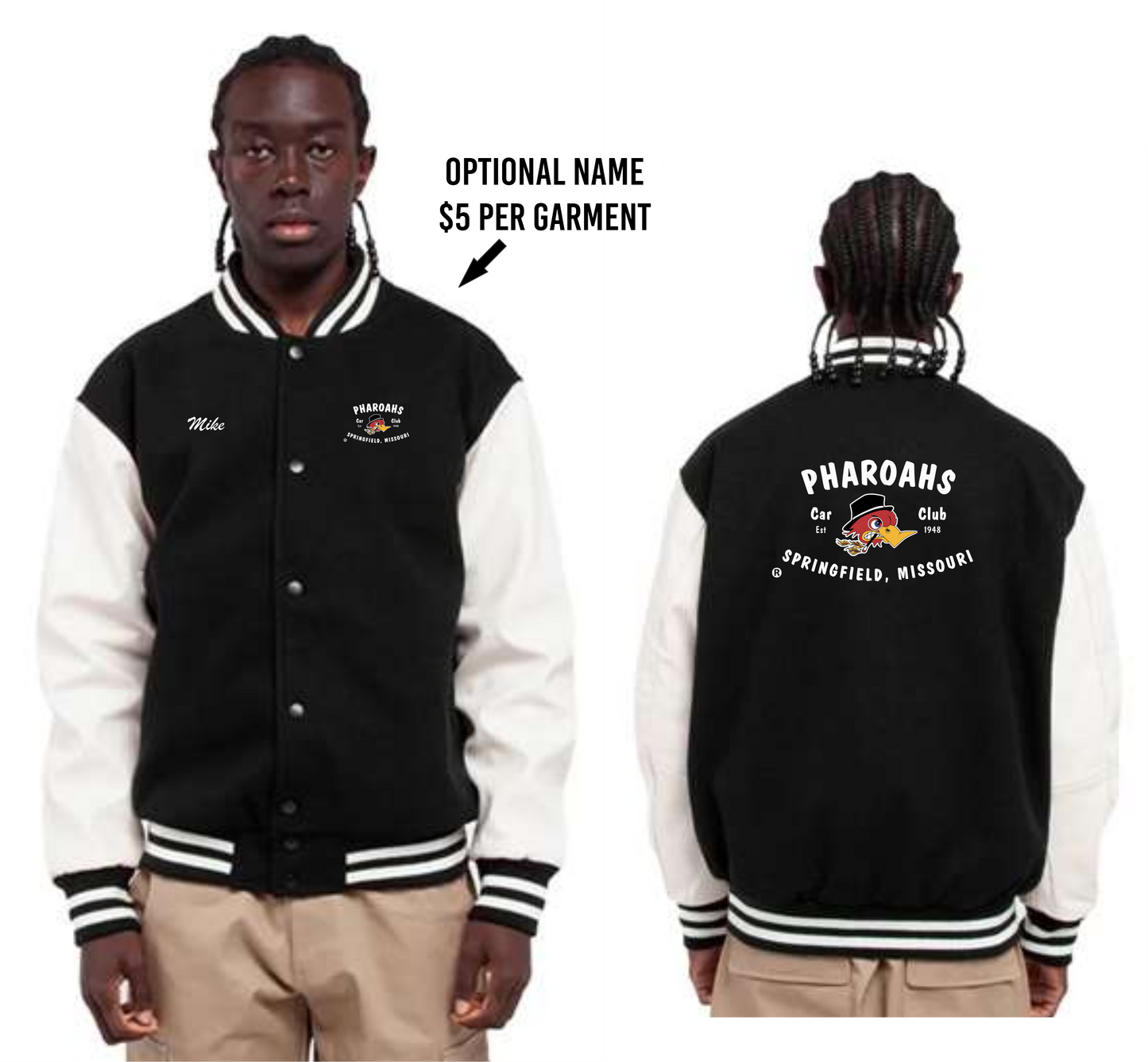 Unisex Letterman Jacket