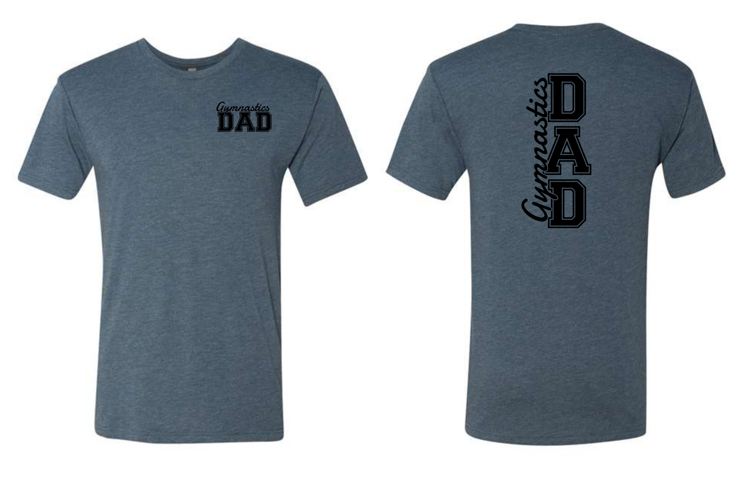 Varsity Gymnastics Dad Tri-Blend Tee