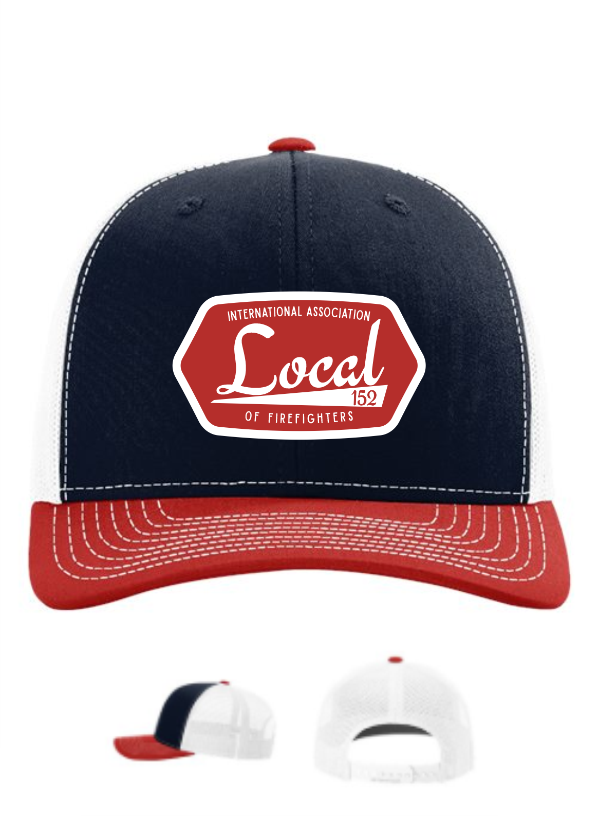 Richardson Trucker Hat-Local 152 Patch