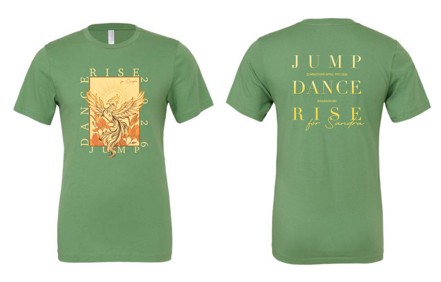 Zumbathon Tee with Event Date