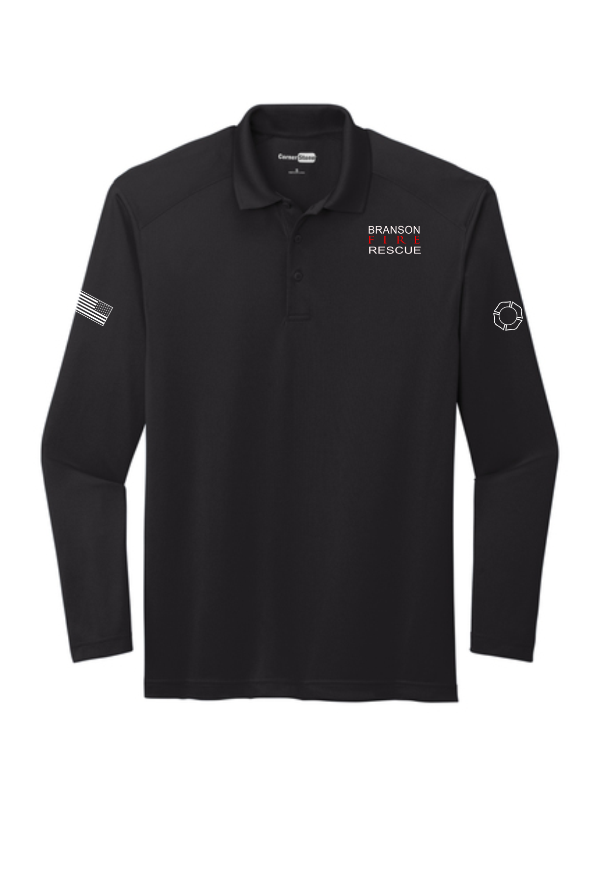 BFR Long Sleeve Polo without IAFF Sleeve