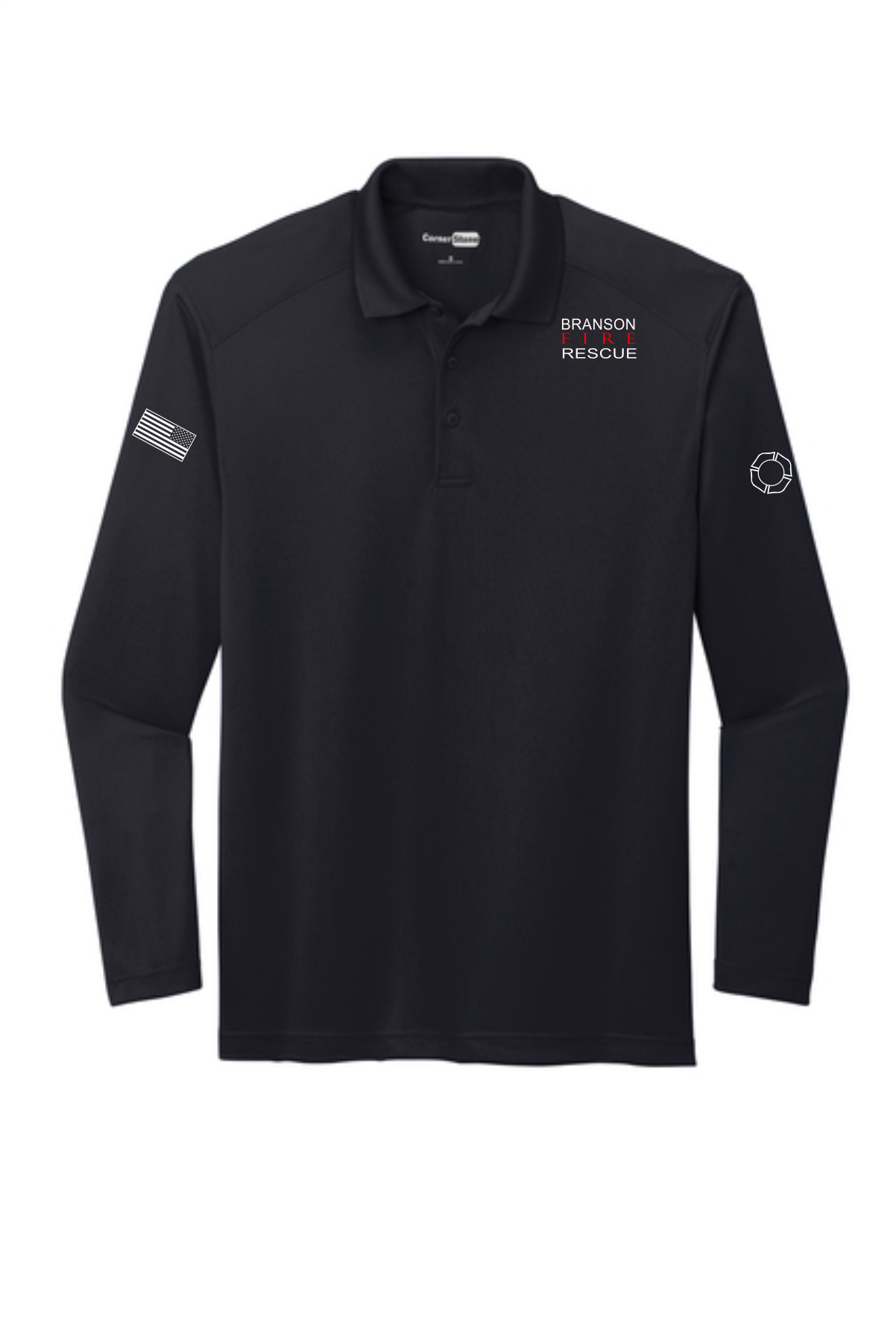 BFR Long Sleeve Polo without IAFF Sleeve
