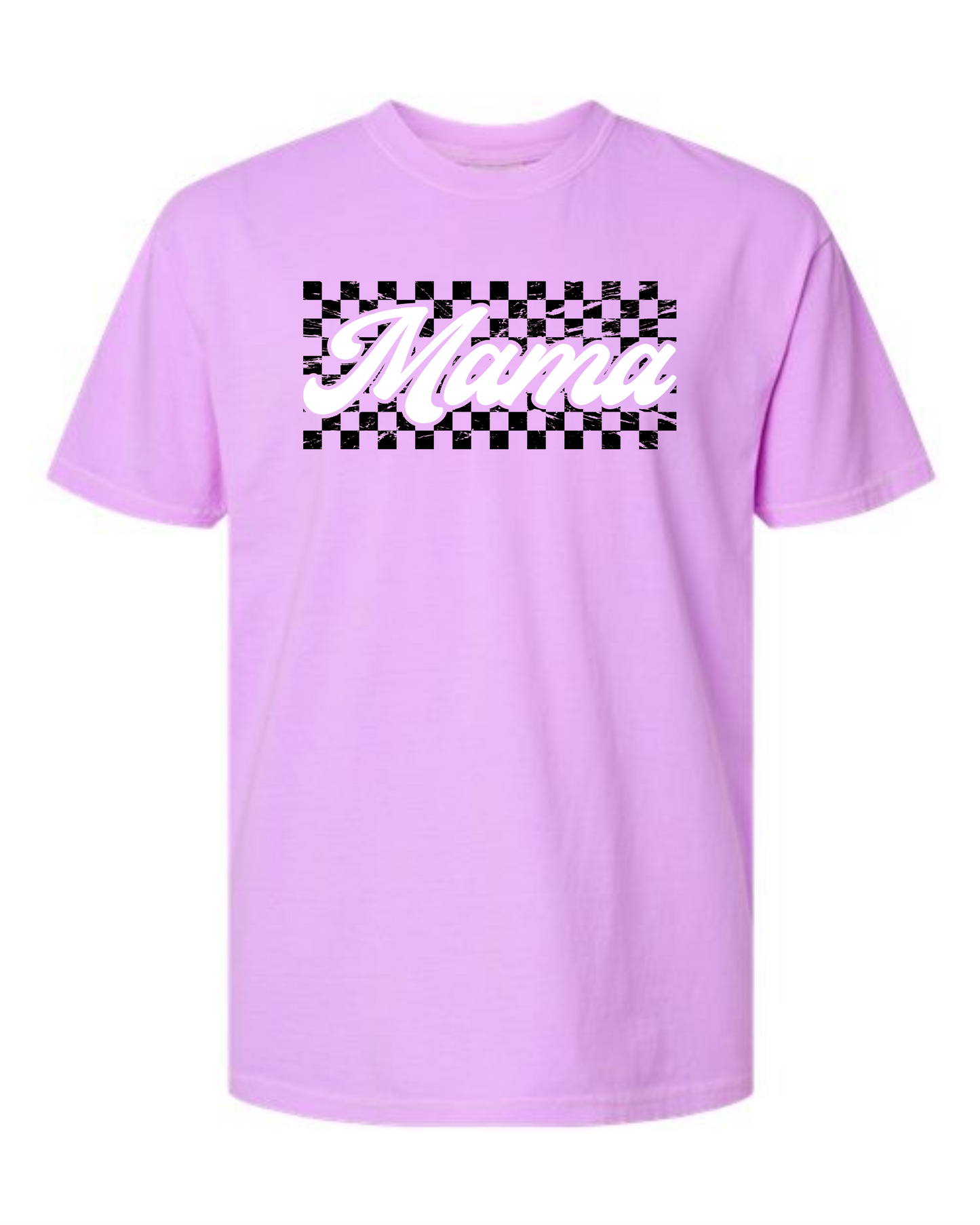 Checkered Mama Comfort Colors Tee
