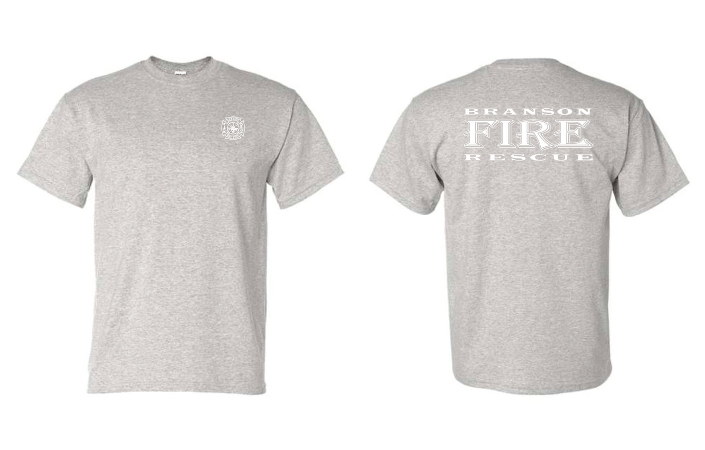 Chief Shirt White left chest and back logo