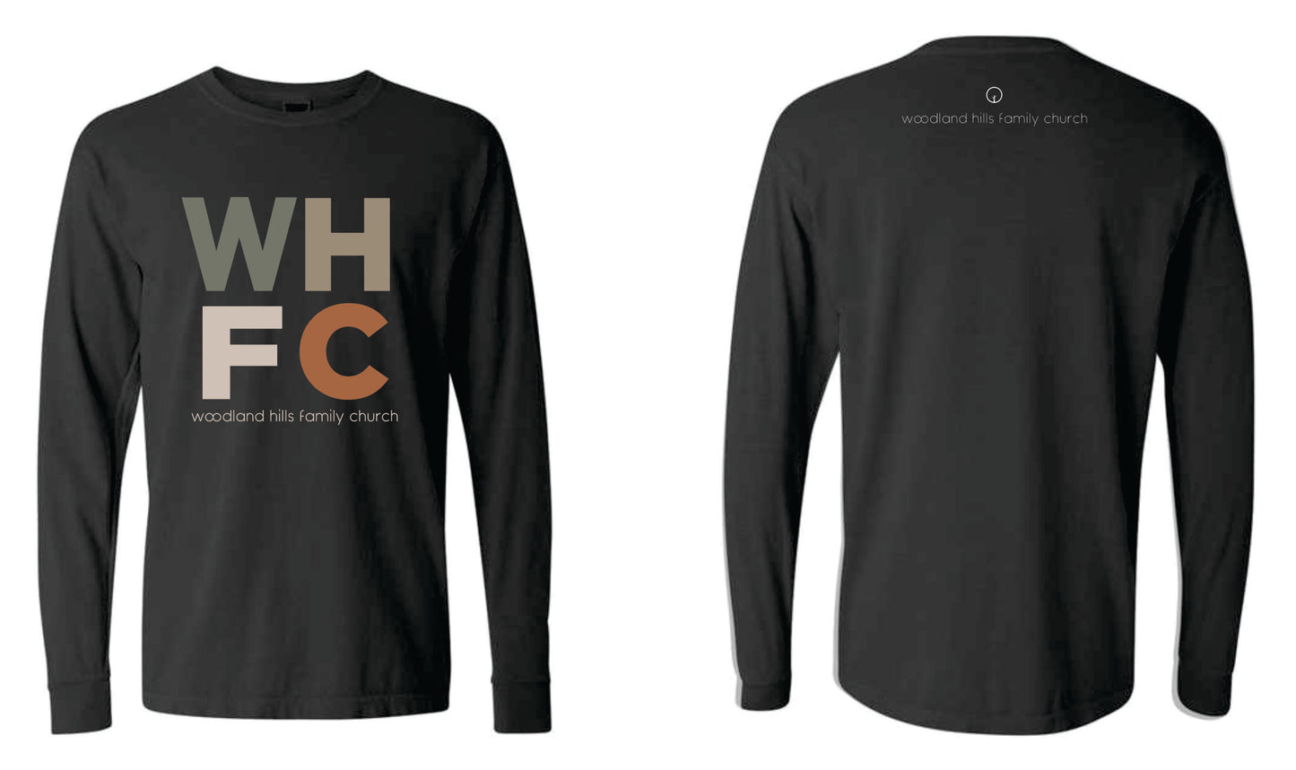 WHFC Light color block long sleeve