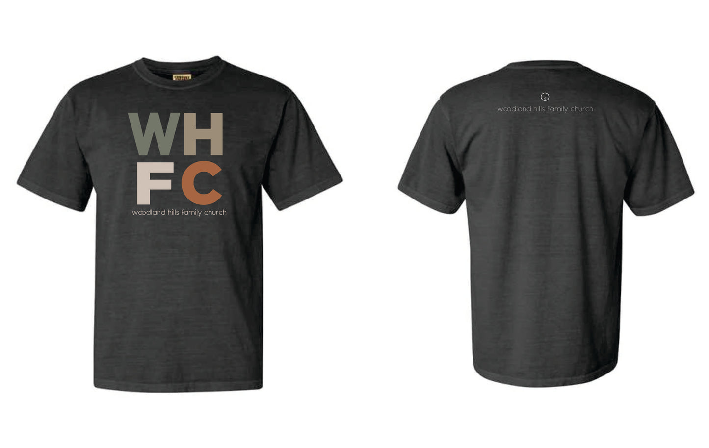 WHFC light color block short sleeve tee