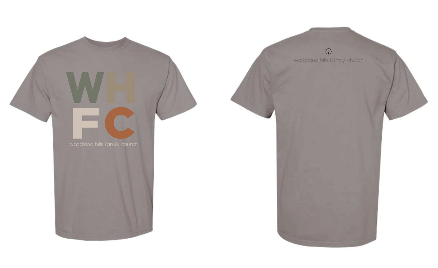 WHFC light color block short sleeve tee