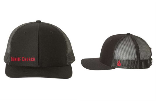Structured Mesh Snapback Trucker Cap