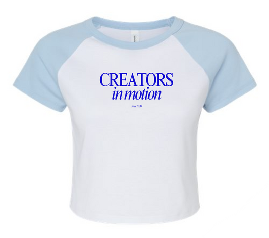 Women's Stylized Raglan Baby Tee