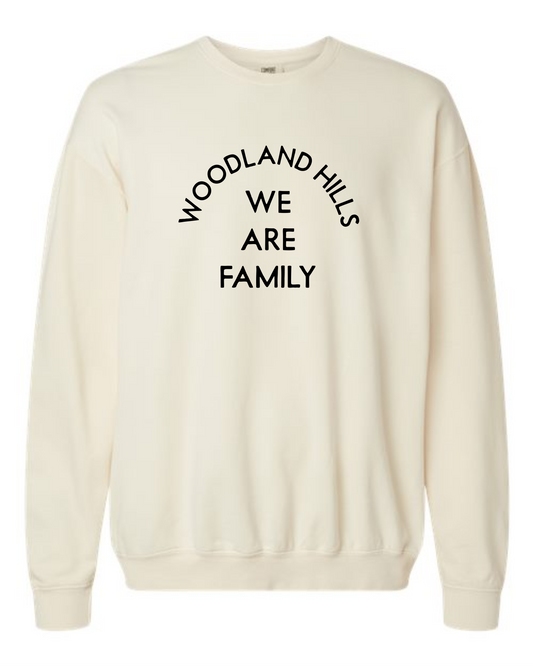 Comfort Colors Crewneck Sweatshirt We Are Family