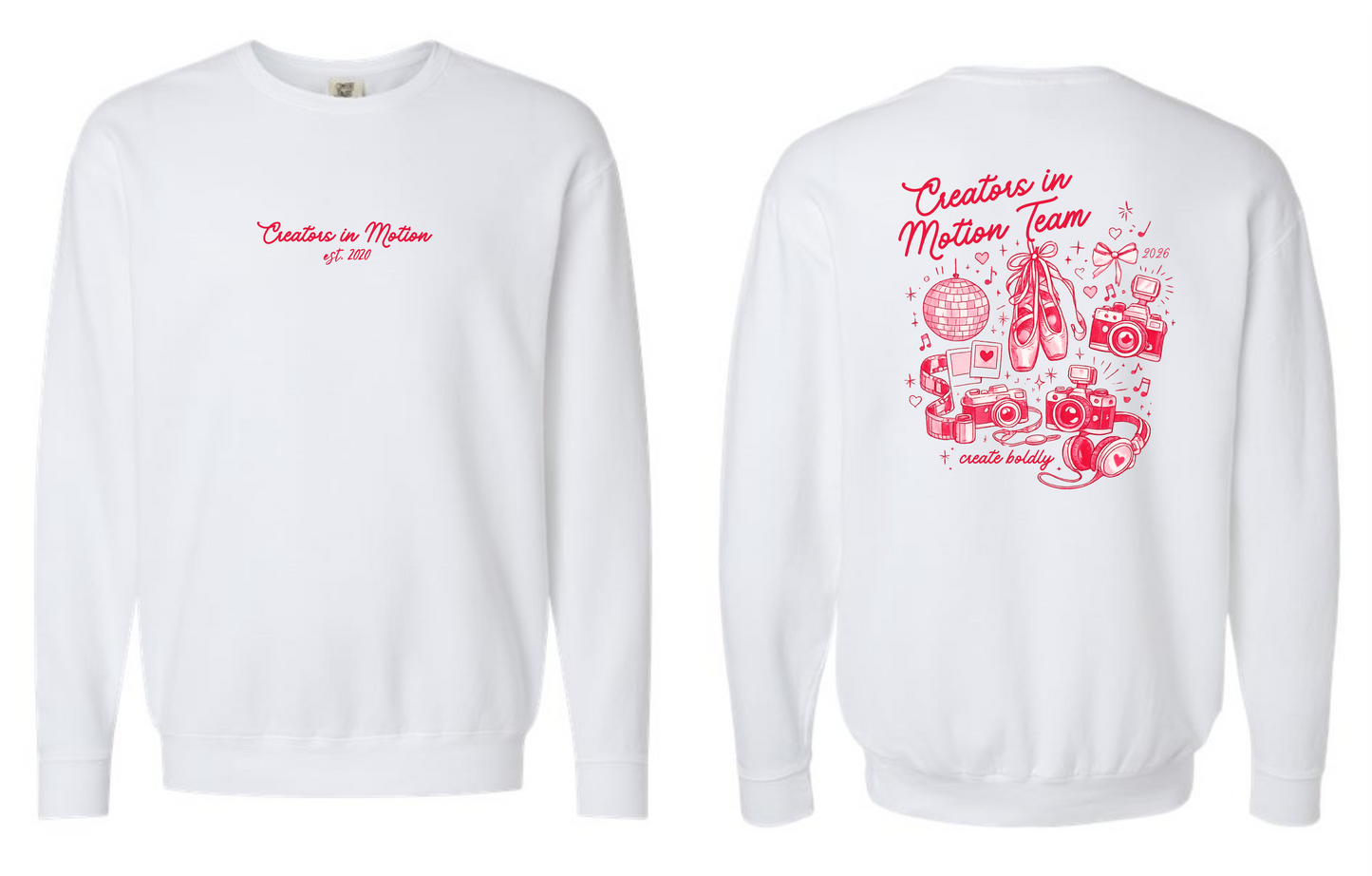Illustrated Crewneck Sweatshirt