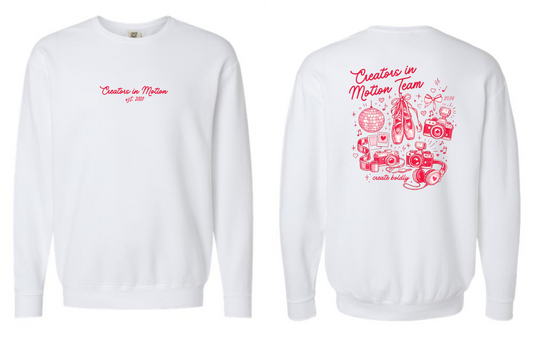 Illustrated Crewneck Sweatshirt
