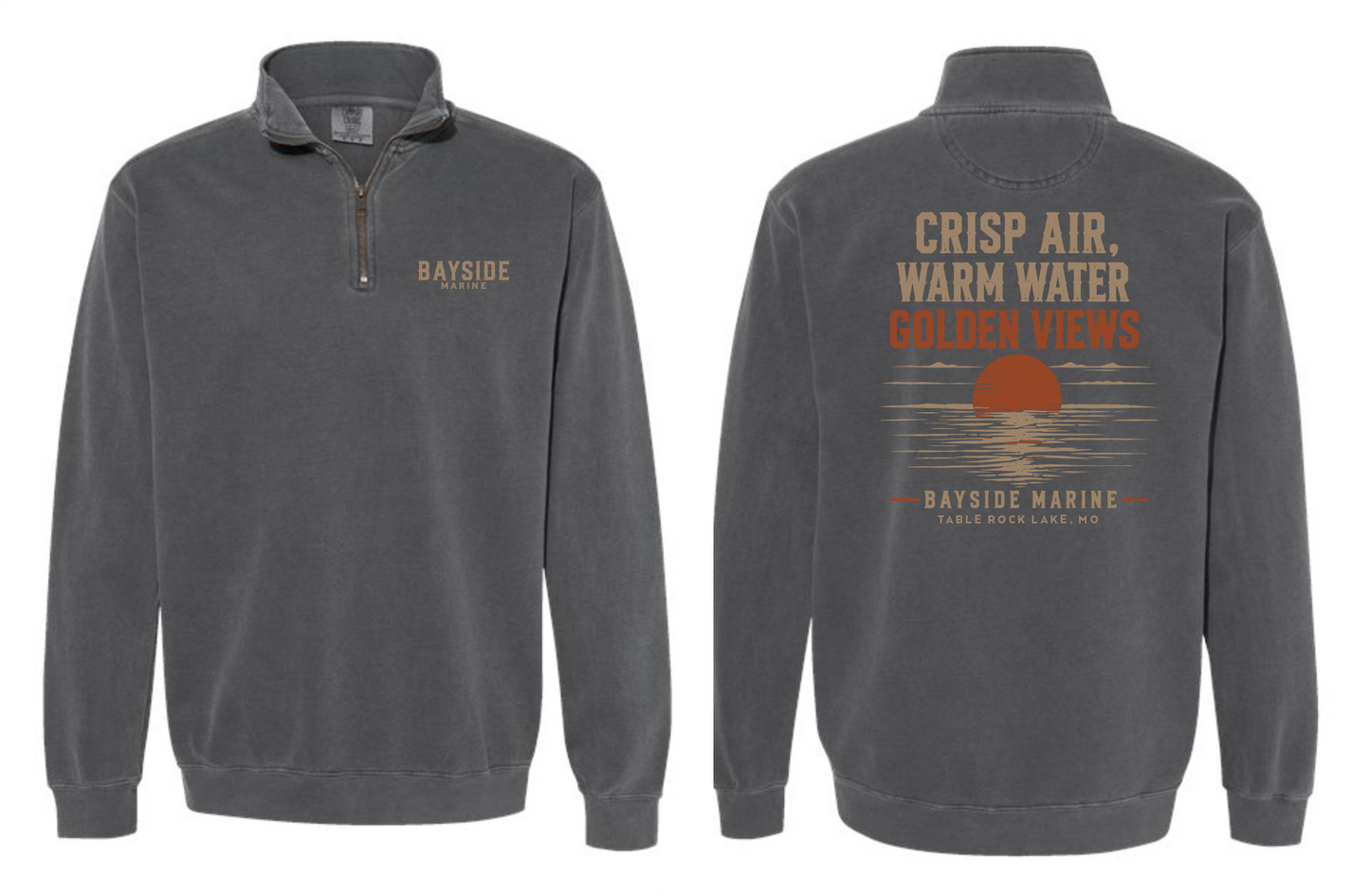 Fall Lakeside 1/4 Zip Fleece