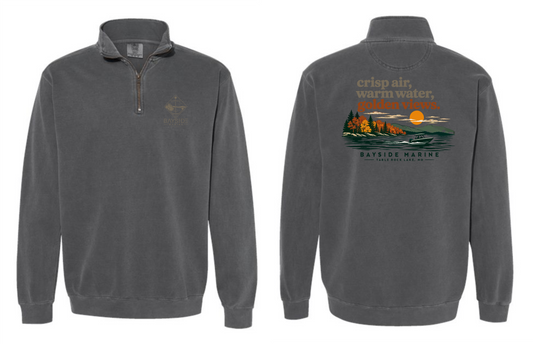 Fall Lakeside 1/4 Zip Fleece