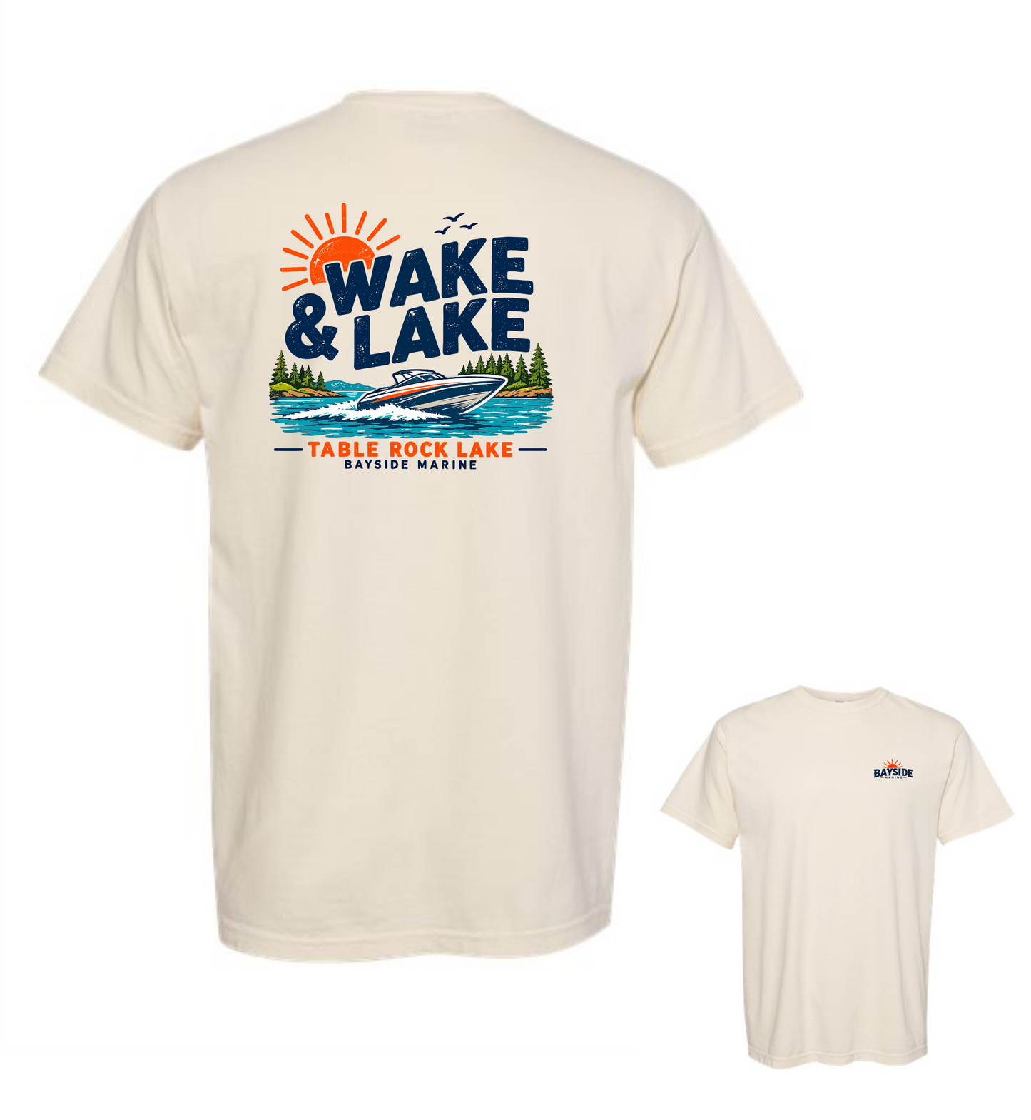 Wake & Lake Tee