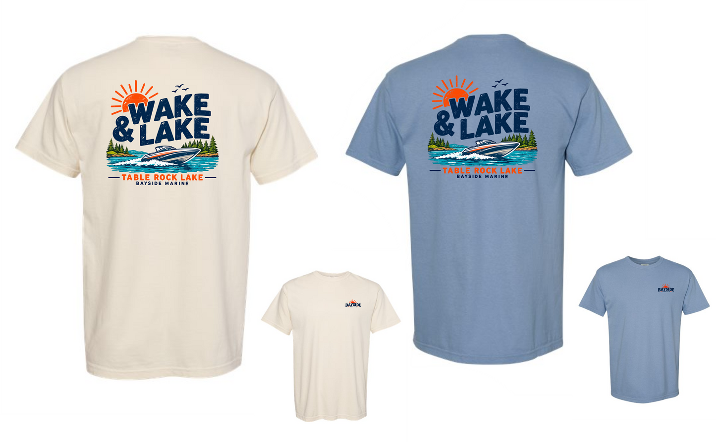 Wake & Lake Tee