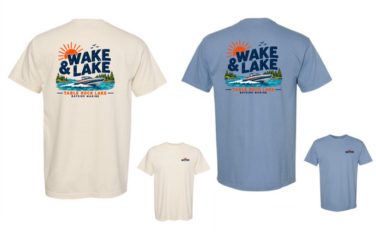 Wake & Lake Tee