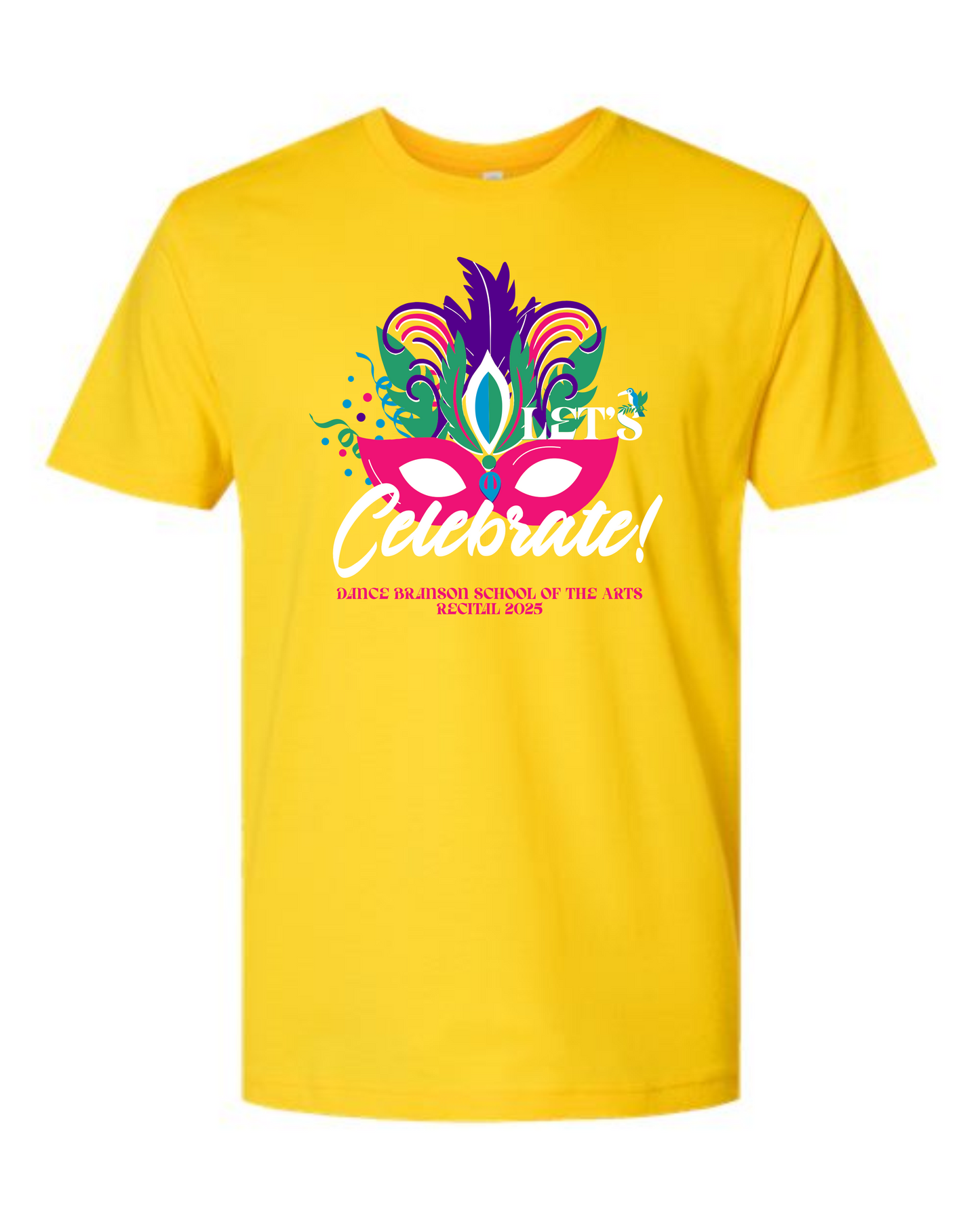 Celebrate! 2025 Recital Tee- ADULT SIZES