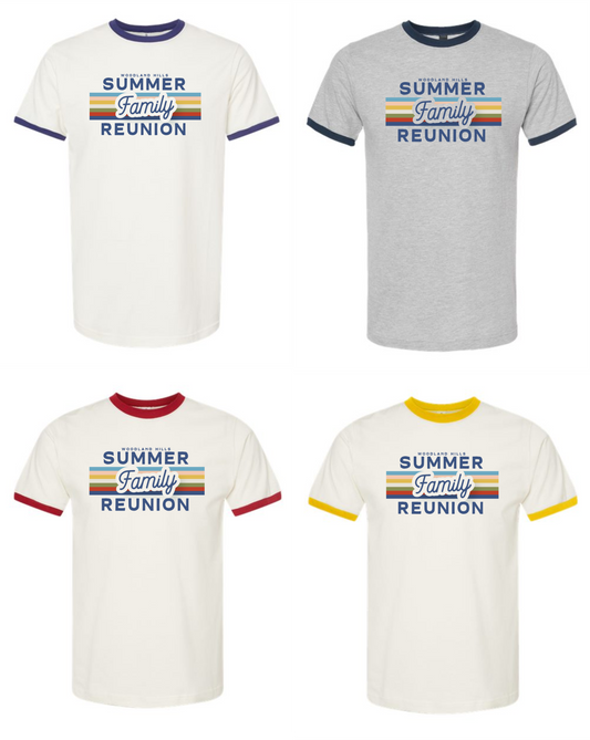 Summer Family Reunion Ringer Tee