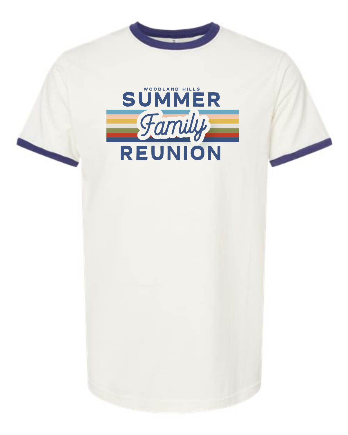 Summer Family Reunion Ringer Tee