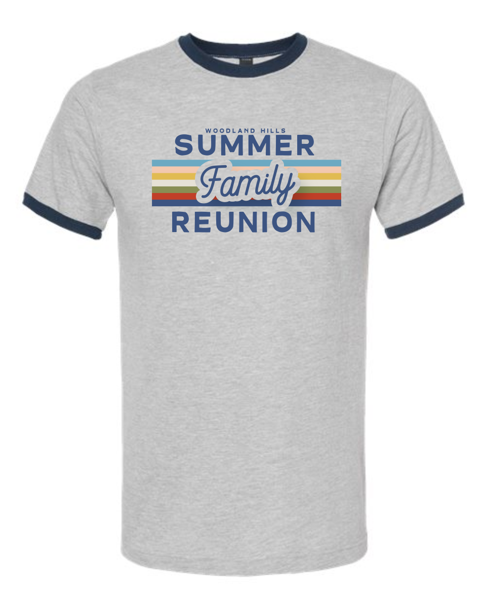 Summer Family Reunion Ringer Tee