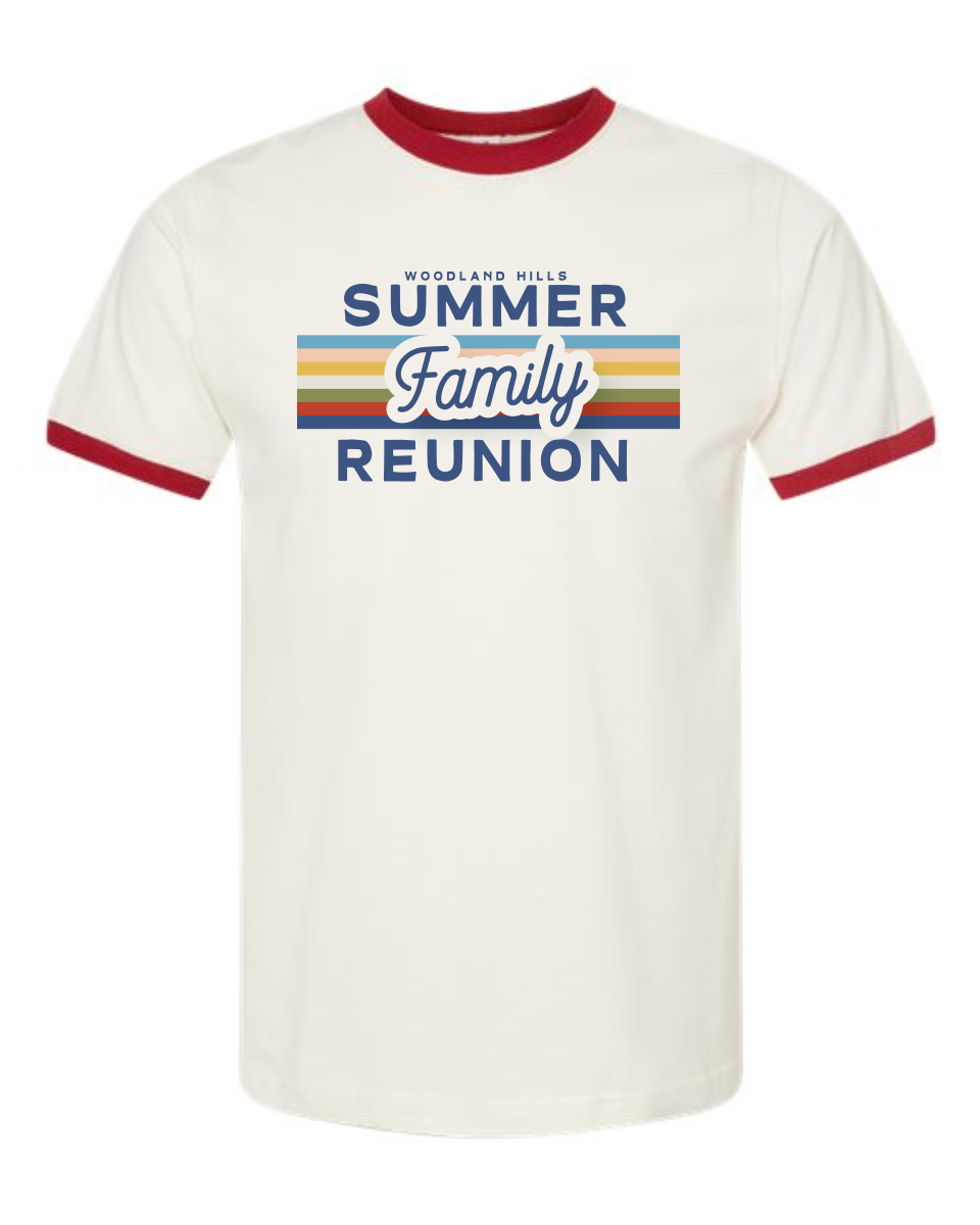 Summer Family Reunion Ringer Tee
