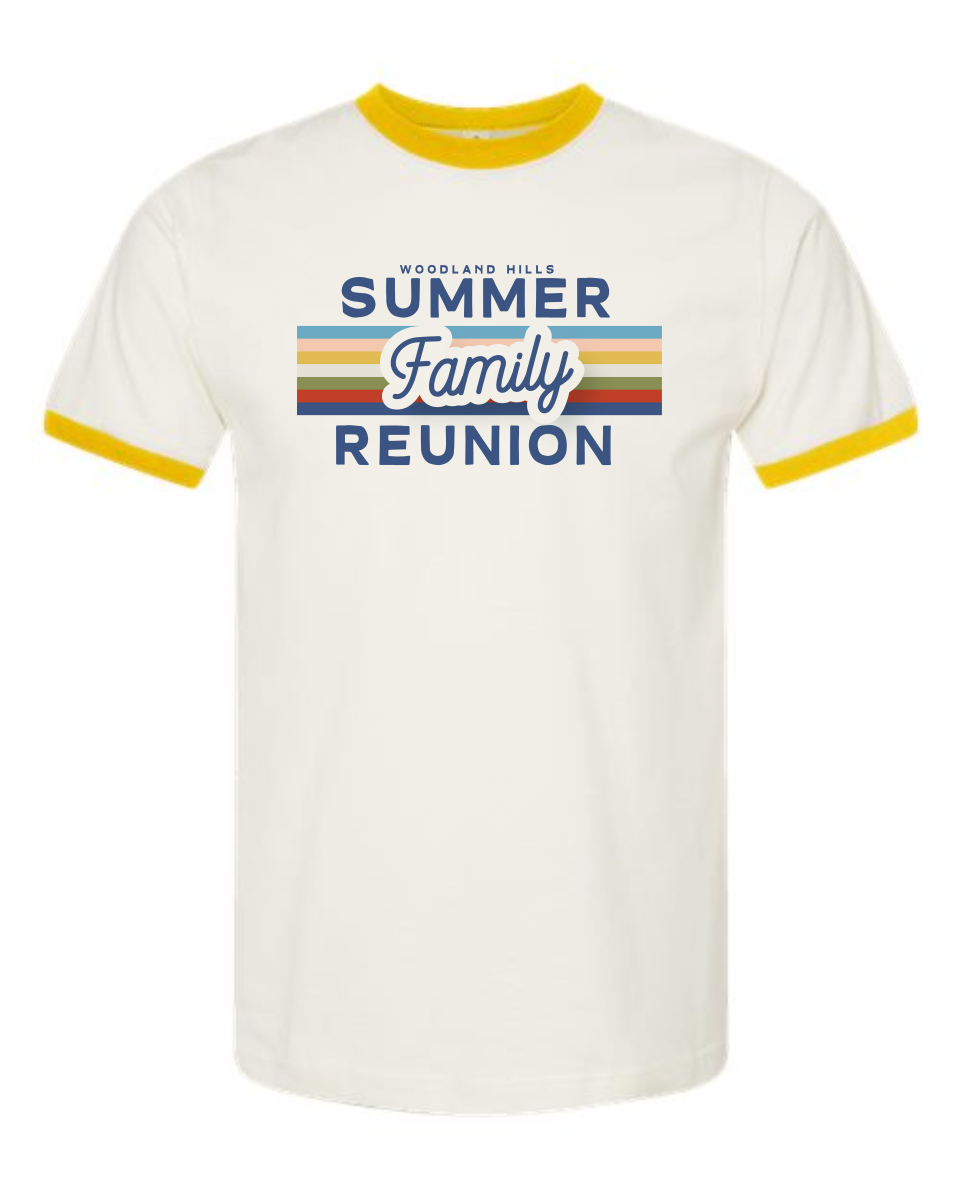 Summer Family Reunion Ringer Tee
