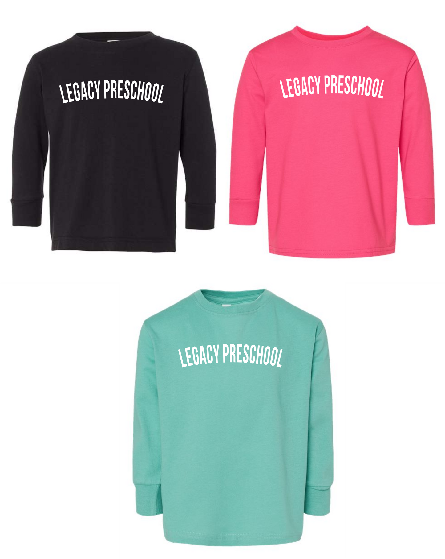 Toddler Long Sleeve Preschool Tee