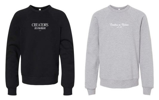 Youth Tagline Crewneck Sweatshirt