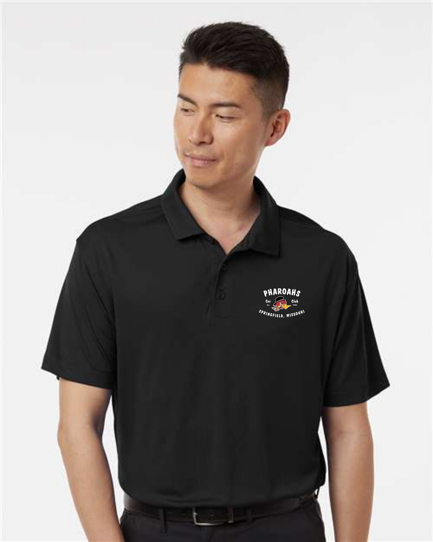 Men's fit performance UPF 50 Polo