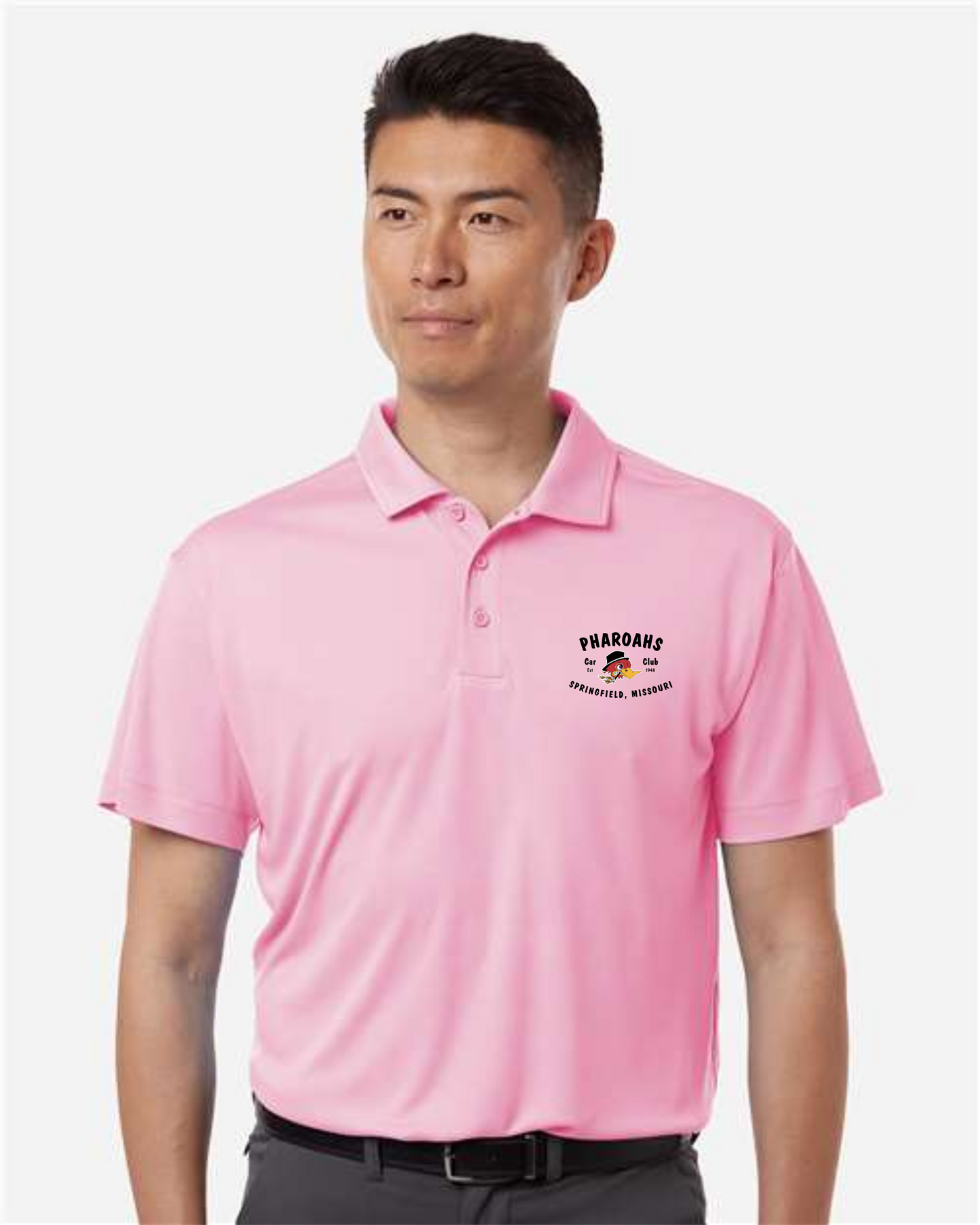 Men's fit performance UPF 50 Polo