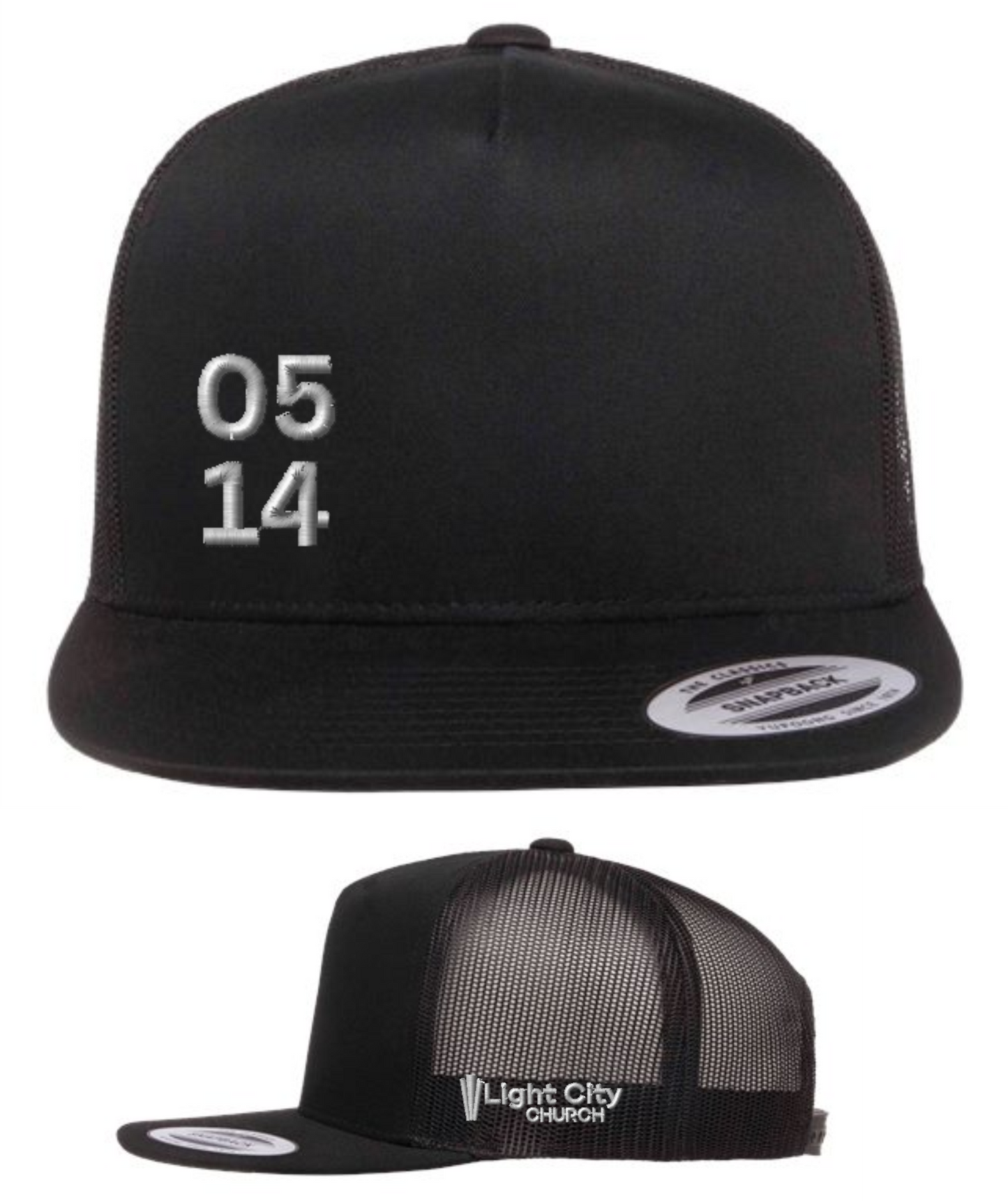 0514 Flat Bill Trucker Cap