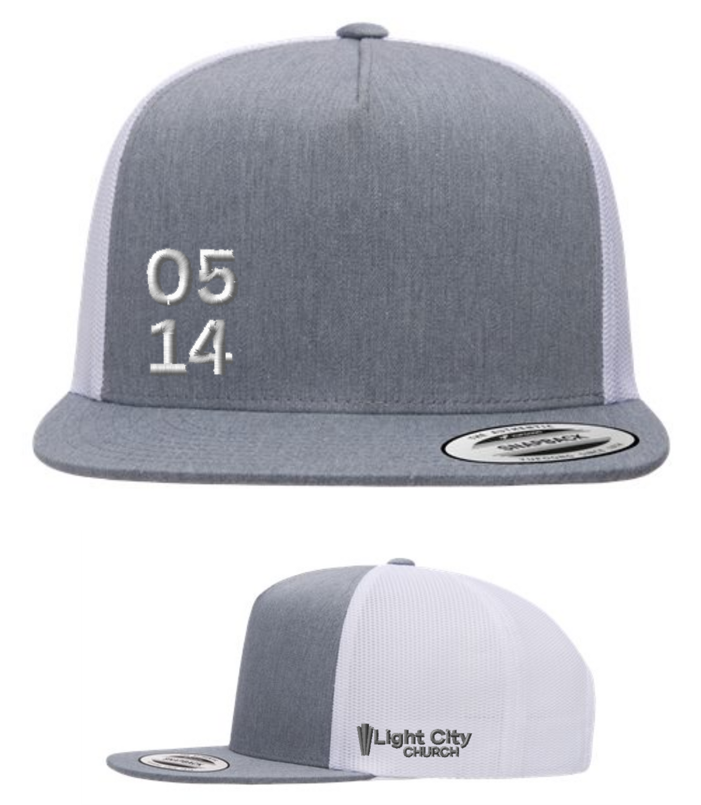 0514 Flat Bill Trucker Cap