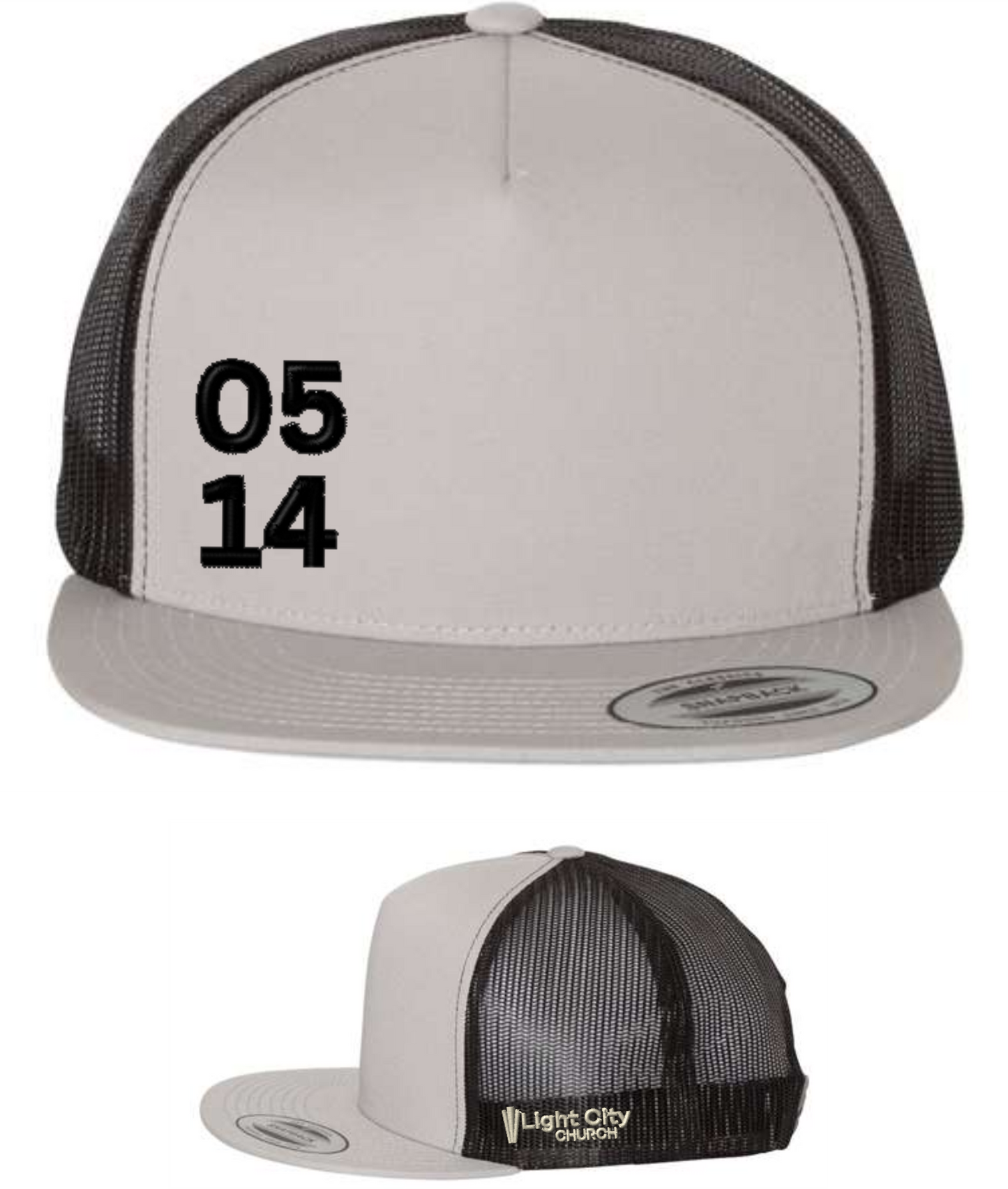 0514 Flat Bill Trucker Cap