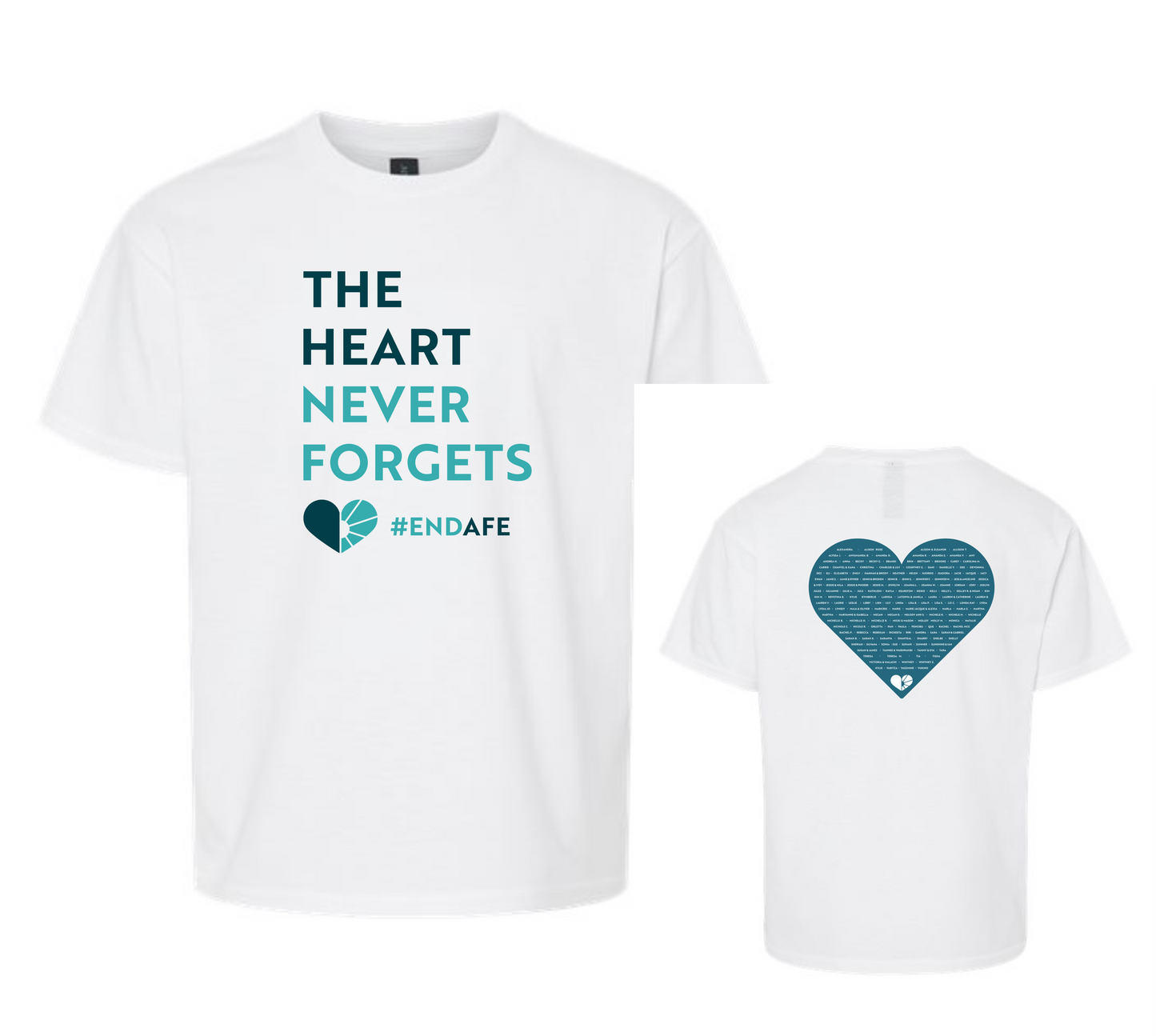 Heart Never Forgets Softstyle Youth Tee