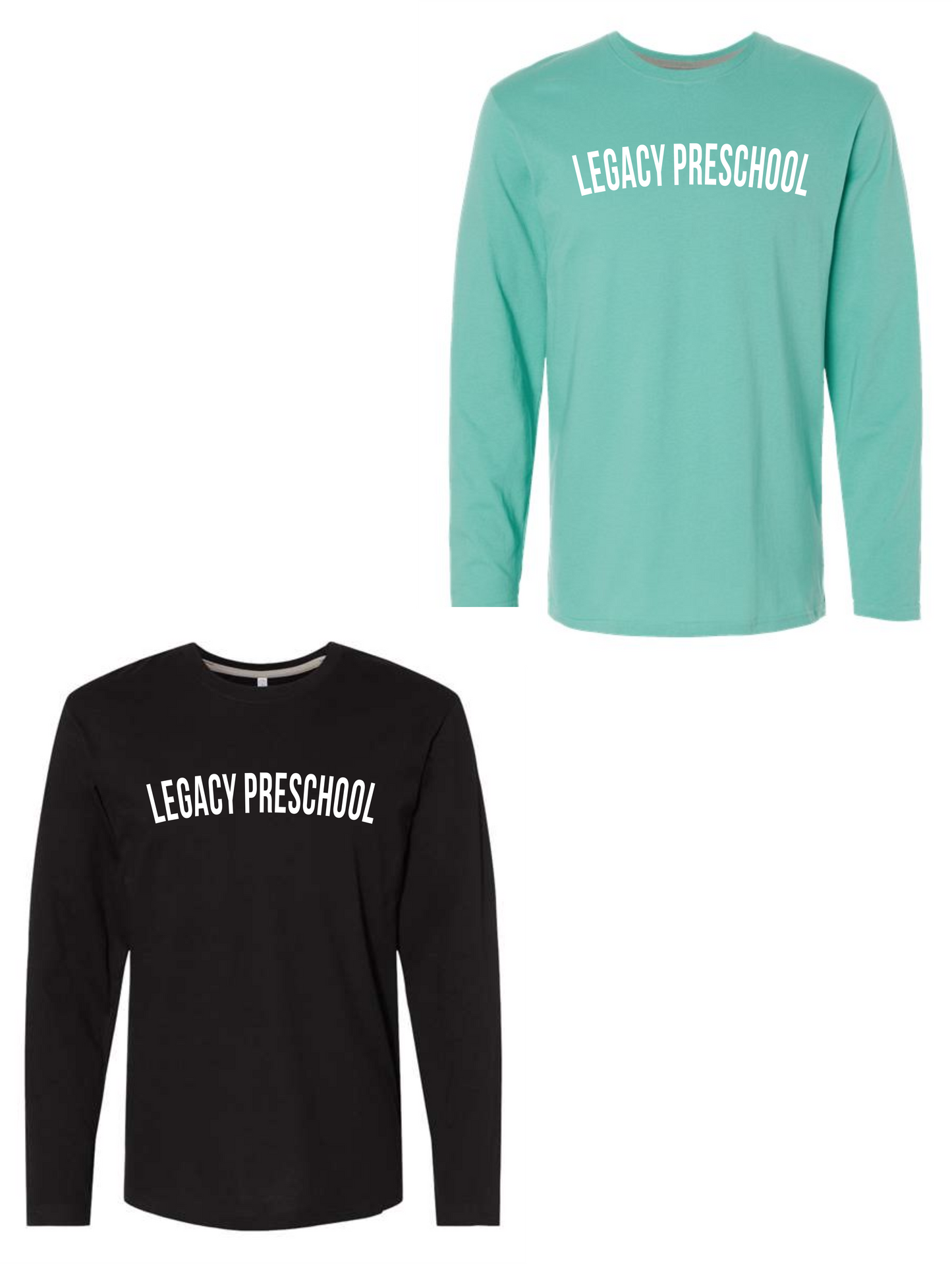 Adult Long Sleeve Preschool Tee