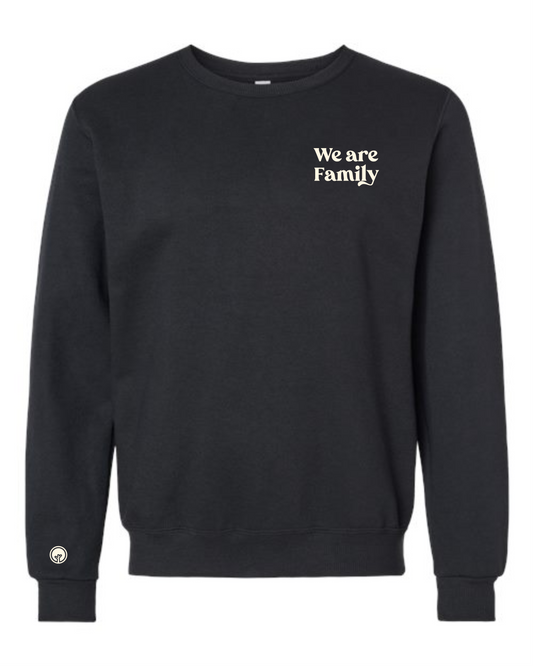 We are Family Crewneck Sweatshirt