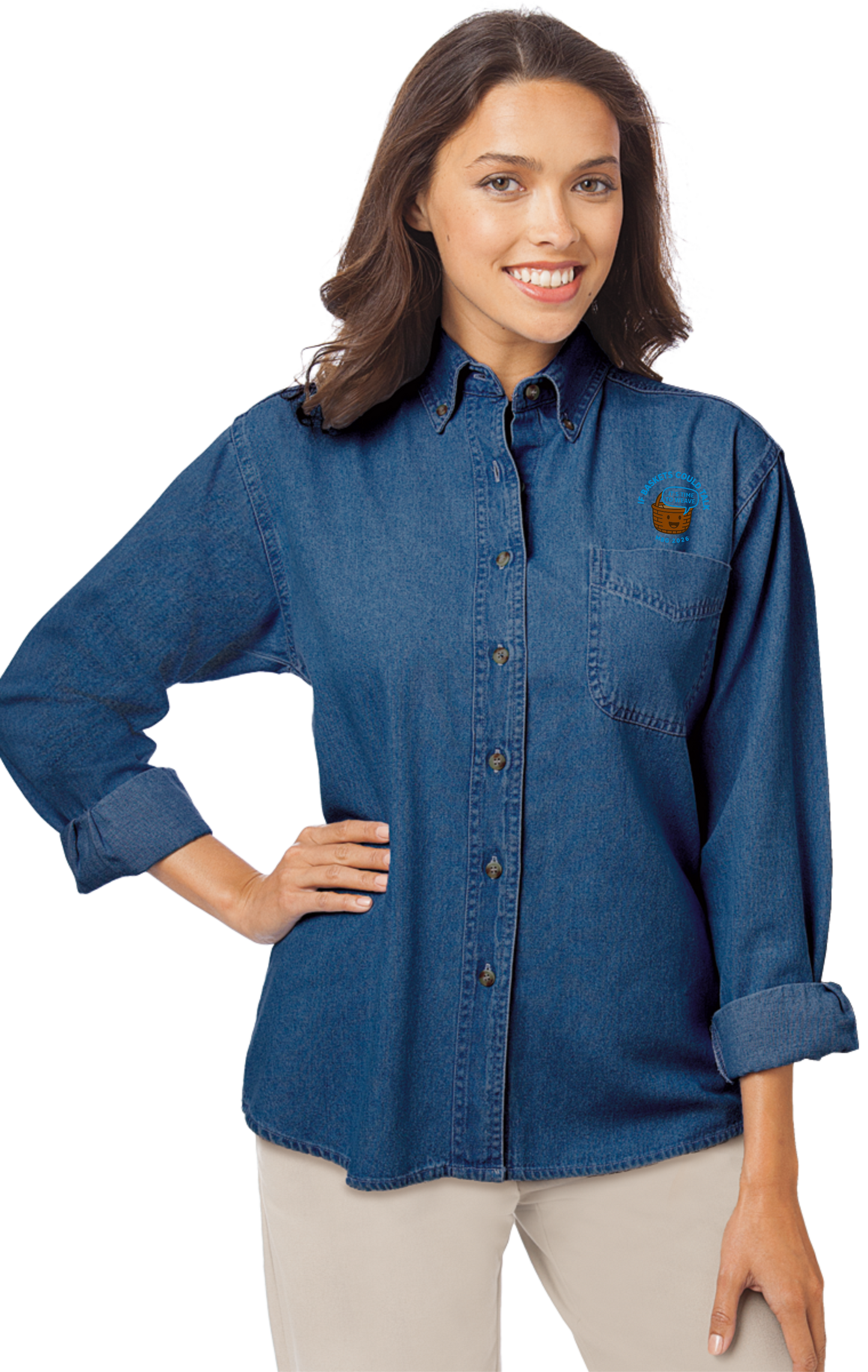 Long Sleeve Denim Shirt